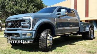 Ford F450 Platinum 67L Power Stroke Turbo Diesel 4x4 2023 Truck [upl. by Annayram598]