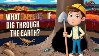 “What Happens If You Dig Straight Through the Earth 🌍😱” [upl. by Pinkham]