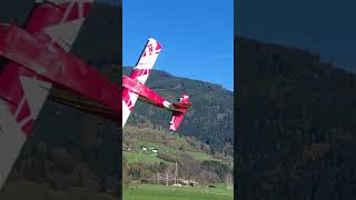 Cooler Messerflug Start Bushmaster beim Abfliegen in Piesendorf [upl. by Encrata]