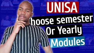 How to choose Modules at UNISA [upl. by Fry30]