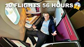 56 Hours Around The World in Business Class [upl. by Matthei]