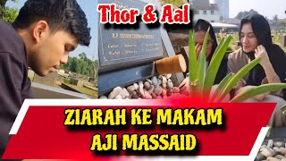 Thariq amp Aliyah Ziarah Ke Makam Aji Massaid bersama Reza Artamevia [upl. by Jenks419]