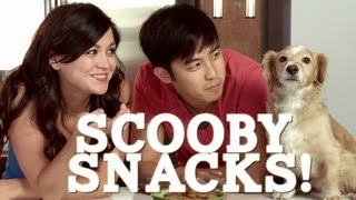 SCOOBY SNACKS How To Make Dog Treats Feast of Fiction S2 E1  Feast of Fiction [upl. by Nallad303]