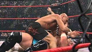 Lockdown 2008 Samoa Joe vs Kurt Angle [upl. by Rovert]