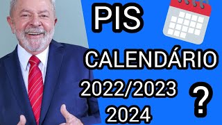 SAIU CALENDÁRIO PIS ABONO SALARIAL BASE 202220232024 PAGAMENTO VAI COMEÇAR [upl. by Leihcey997]