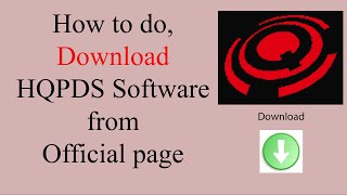 How to doDownload Hqpds Jacquard Programming Softwaer  in English [upl. by Lletnahc]