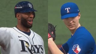 2024 AL Layoffs Wild Card Series TB vs TEX [upl. by Houlberg]