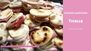 TIGELLE MIGNON PER BUFFET E COMPLEANNI DOLCI E SALATERicetta facile🥪🥪🥪 [upl. by Mehsah]