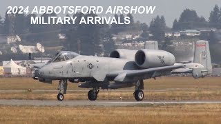 2024 Abbotsford airshow arrivals [upl. by Enneibaf]