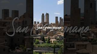 The Beautiful San Gimignano Italy 🇮🇹 travelshorts [upl. by Apfel]