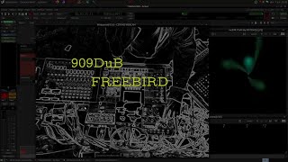 909DuB2 FreeBird  Dub Digital  live mix  Librazik  Carla  MC909  Tascam M208 [upl. by Wickner]