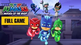 PJ Masks Heroes of the Night Full Game  No Commentary PS4 [upl. by Anirual]