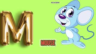 Starts with letter “M”easy words for kids educationalvideo kids academy letter “L” [upl. by Asillam]