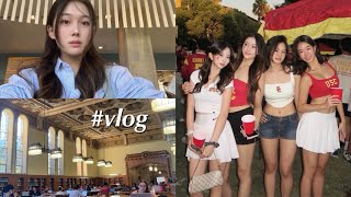 미국 대학 브이로그 ❤️💛 usc 에서의 일주일  vlog  la 🇺🇸 [upl. by Ludlow]