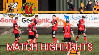 HIGHLIGHTS  Alloa Athletic 11 Annan Athletic  cinch League One [upl. by Olegnaed178]