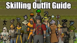 OSRS Skilling Outfit Guide  Obtain Every Outfit Lumberjack Angler [upl. by Kcirddec]