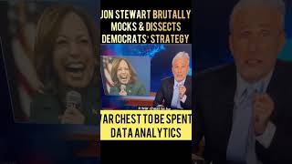 Jon Stewart brutally mocks and dissects democrats’ strategy election trump dnc [upl. by Gnouh]