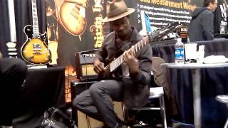 Tosin Abasi testing the new LACE Music Products Aluma XBar 40 and Aluma Deathbar 40 PART 1 [upl. by Zoe]