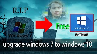 របៀប upgrade window7 to window 10 by Mr T Beauty [upl. by Liamaj]