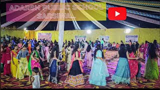 garba dance at aps school sarsiwa cg chhattisgarhidance garba sarsiwa sarangarh chattisgarh [upl. by Efeek]