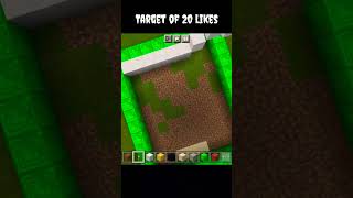 GOLEM Sand Falling Art In Minecraft Shorts Minecraft Short [upl. by Natie]