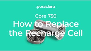 How to Replace Core 750 Recharge Cell [upl. by Yelrac]