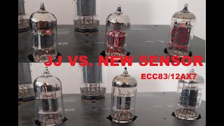 Tube Sound Comparison  JJ VS NEW SENSOR SovtekTungsolEXH [upl. by Maddeu]