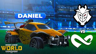 G2 Daniel POV vs Limitless  RLCS 2024  World Championship [upl. by Gilboa]