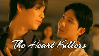 The Heart Killers 2 ♡ Bl Thai Series Kissing Scene  quotThai Series thai dramaquot [upl. by Ytiak374]