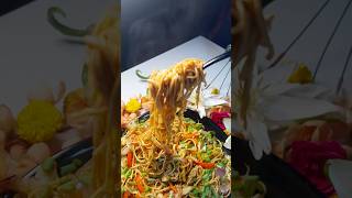 Veg Hakka Noodles shorts [upl. by Hammad]