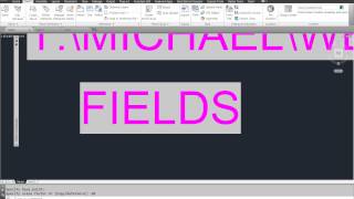 CAD1 Presents  Tables Fields and Data Extraction in AutoCAD [upl. by Aprilette]