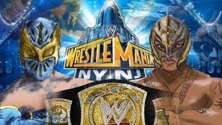 WWE 13  Sin Cara vs Rey Mysterio XBOX 360 [upl. by Ranitta]