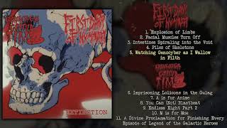 First Days of Humanity  Houkago Grind Time  Extinction FULL ALBUM 2019  Goregrind  Mincegore [upl. by Nihcas]