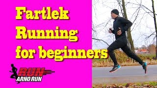 Fartlek running for beginners [upl. by Notgnihsaw]