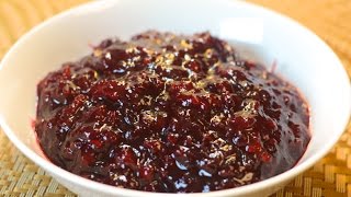 Cranberry Sauce Recipe [upl. by Madonia]