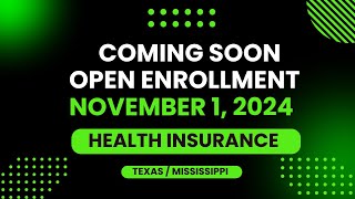 Countdown to Open Enrollment 2024 Secure Your Health Coverage Now [upl. by Sholley]