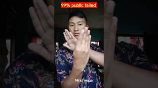 Magic Dekho 99 failed challenge youtubeshorts magic shortsvideo [upl. by Bidget442]