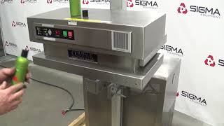 Enercon Super Seal 3200 Induction Cap Sealer SIGMA Equipment [upl. by Ennahgiel964]