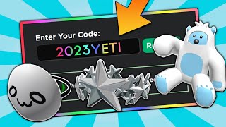 ALL 2023 9 NEW CODES Roblox Promo Codes For ROBLOX FREE Items and FREE Hats UPDATED [upl. by Tecu270]