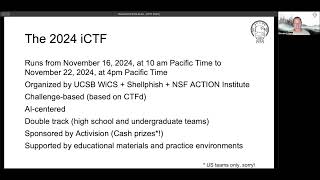 iCTF 2024 Introduction [upl. by Retxab]