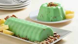 Receta de gelatina de menta  Mint jelly recipe [upl. by Orpha283]