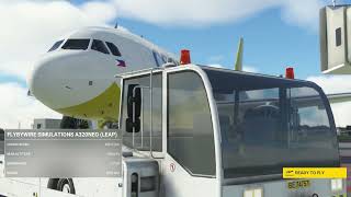 Manila to Caticlan  A320N FBW Cebu Pacific  Microsoft Flight Simulator 2020  Vatsim Network [upl. by Epolulot589]