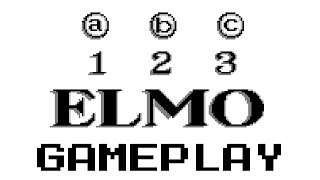 Elmos 123s and Elmos ABCs 1998 Game Boy Gameplay [upl. by Jackqueline478]