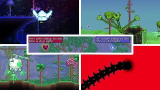 Terraria Dormant Dawn Mod All BossesMinibosses [upl. by Mehitable]