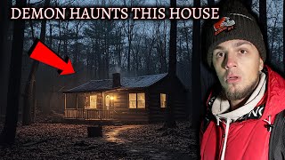 Our SCARIEST Experience While Filming  DEMON Haunts This Cabin In The Woods FULL MOVIE [upl. by Emmalynne66]