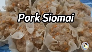 Homemade Pork Siomai [upl. by Ginevra657]