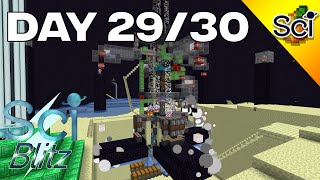 SciCraft Blitz Day 2930 Endstone And Torch Farm [upl. by Vescuso]