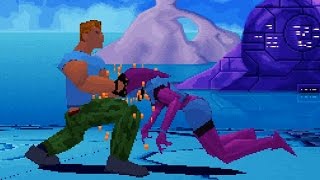 FX Fighter Turbo PC Playthrough  NintendoComplete [upl. by Llenyar]