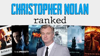 Christopher Nolan Movies Ranked [upl. by Weider629]