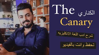 4 شرح قطعة الكناري  The canary  ادب اللغة الانكليزيه  اشتر احمد [upl. by Mir]